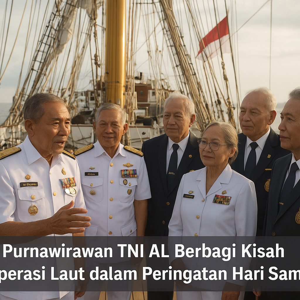 Purnawirawan TNI AL Berbagi Kisah Operasi Laut dalam Peringatan Hari Samudera