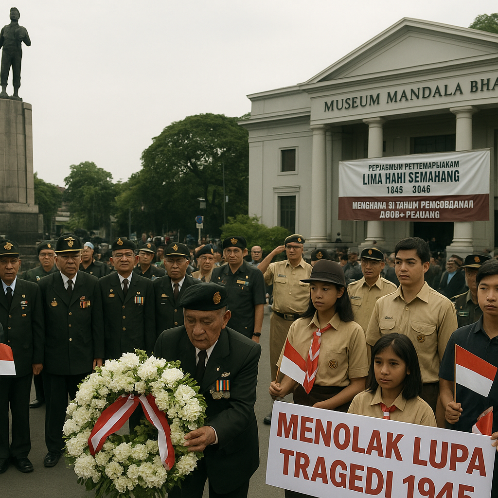 Menolak Lupa Tragedi 1945, Peringatan Pertempuran Lima Hari Kembali Digelar di Semarang