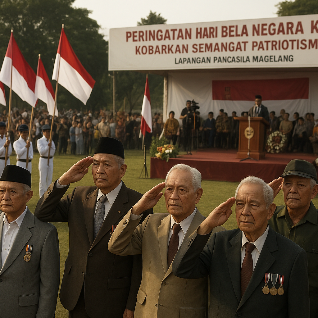 Peringatan Hari Bela Negara ke-11 di Magelang: Kobarkan Semangat Patriotisme