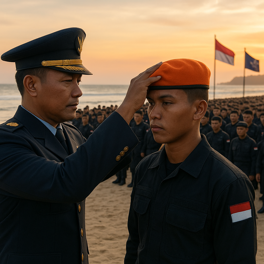 Mengintip Tradisi Pembaretan Prajurit Komando Korpasgat, Pasukan Elite TNI AU yang Mematikan