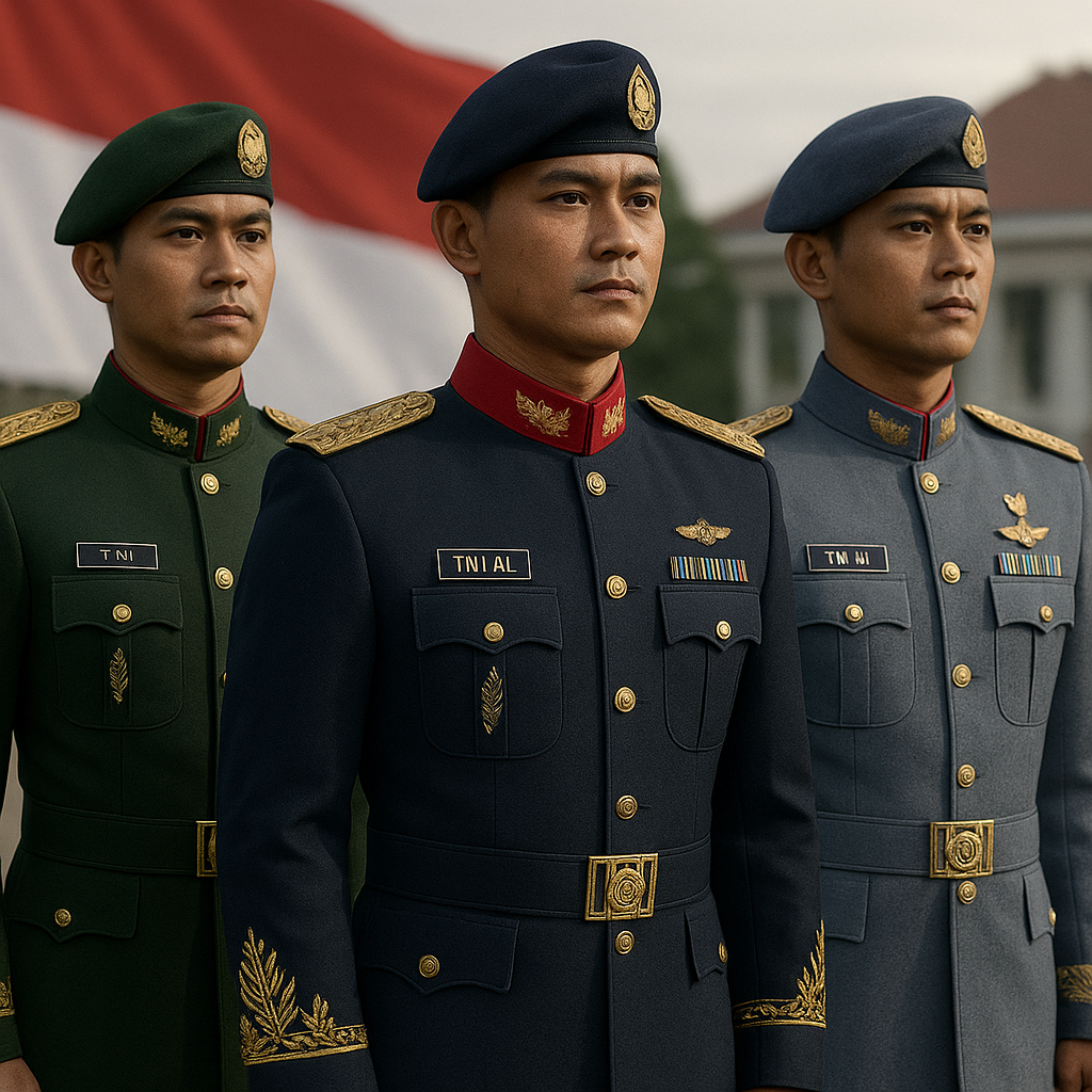 Kemhan Jelaskan Filosofi PDU Baru TNI: Beskap, Rantai, dan Sulaman Padi