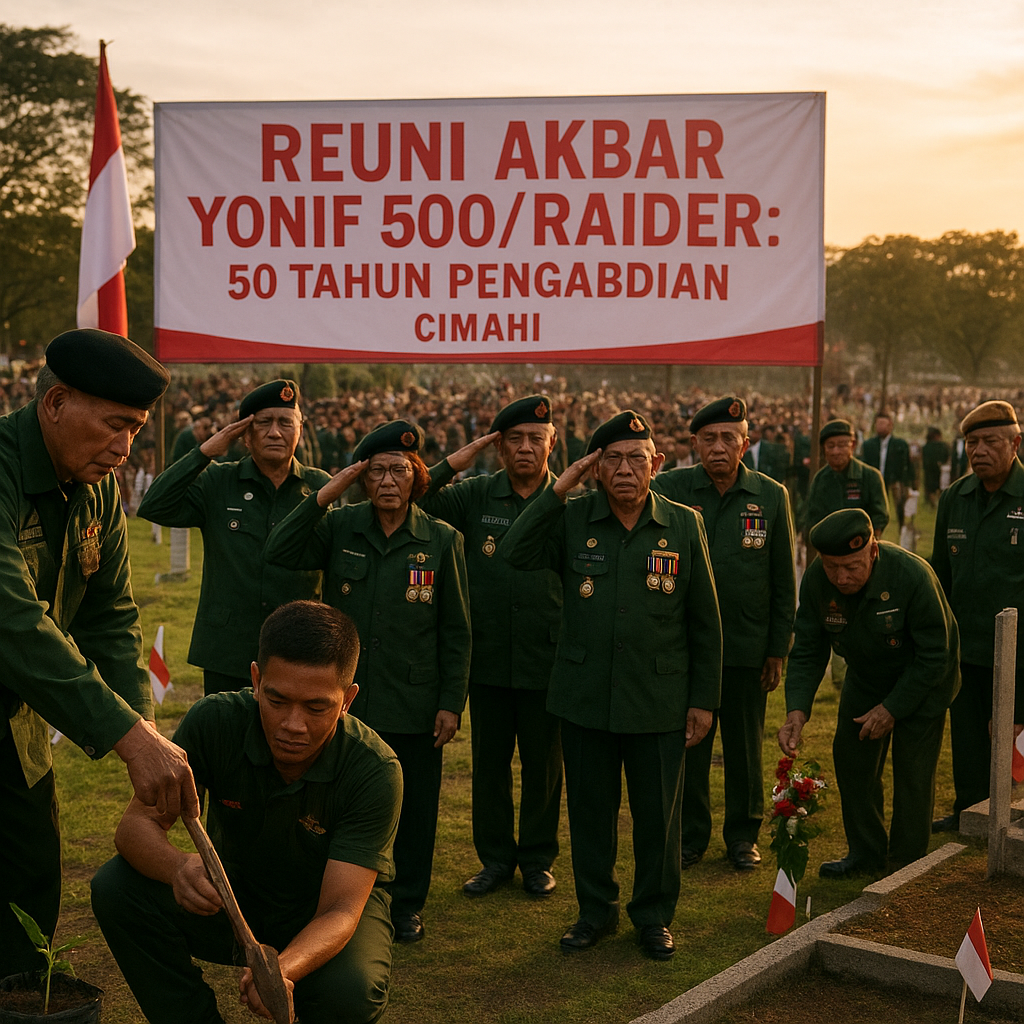 Reuni Akbar Yonif 500/Raider: 50 Tahun Pengabdian, Kenangan Tak Terlupakan