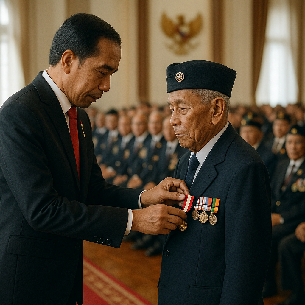 Penghargaan Veteran RI: 100 Purnawirawan Terima Tanda Kehormatan di Istana