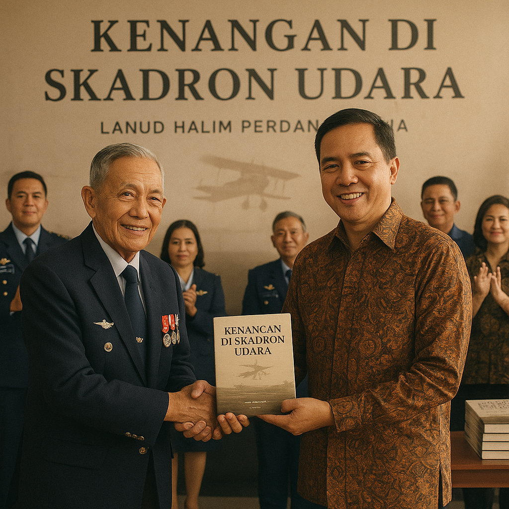 Peluncuran Buku 'Kenangan di Skadron Udara': Kisah Purnawirawan TNI AU di Era Pesawat Terbang Pertama