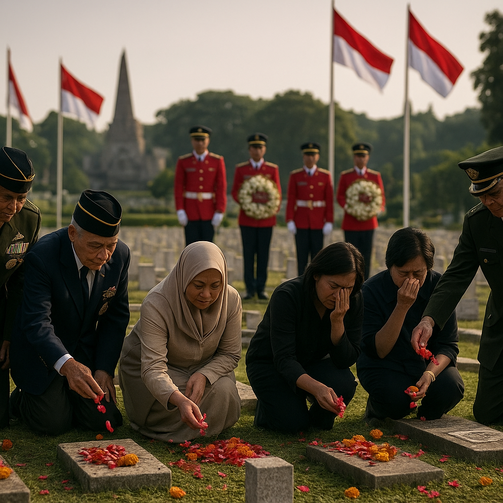 Upacara Tabur Bunga di TMP Kalibata: Hormat untuk Pahlawan Bangsa
