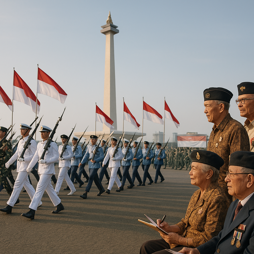 Lomba Kreasi Baris-berbaris Antar Satuan TNI: Menjalin Keakraban dan Disiplin