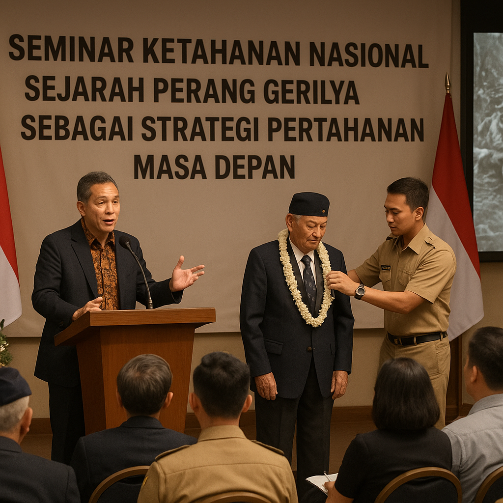 Seminar Ketahanan Nasional: Sejarah Perang Gerilya sebagai Strategi Pertahanan Masa Depan