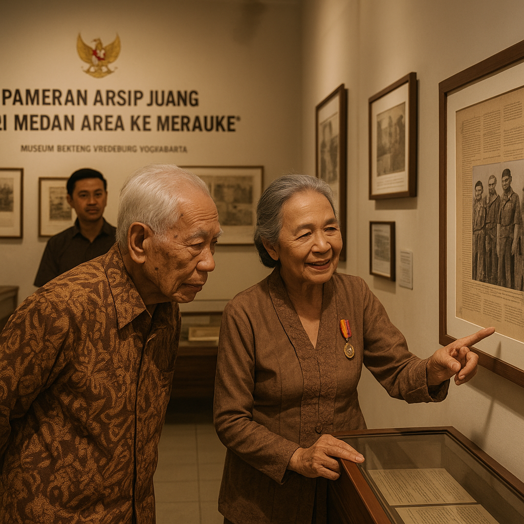 Pameran Arsip Juang 'Dari Medan Area ke Merauke': Mengenang Semangat Pancasila di Kalangan Veteran