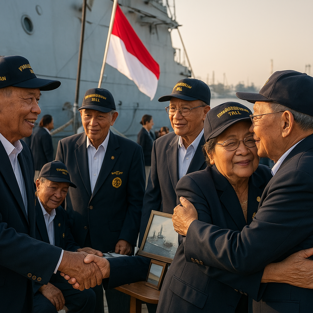 Purnawirawan TNI AL Kumpul di Reuni Akbar Armada Barat, Kenang Masa Dinas di Kapal Perang