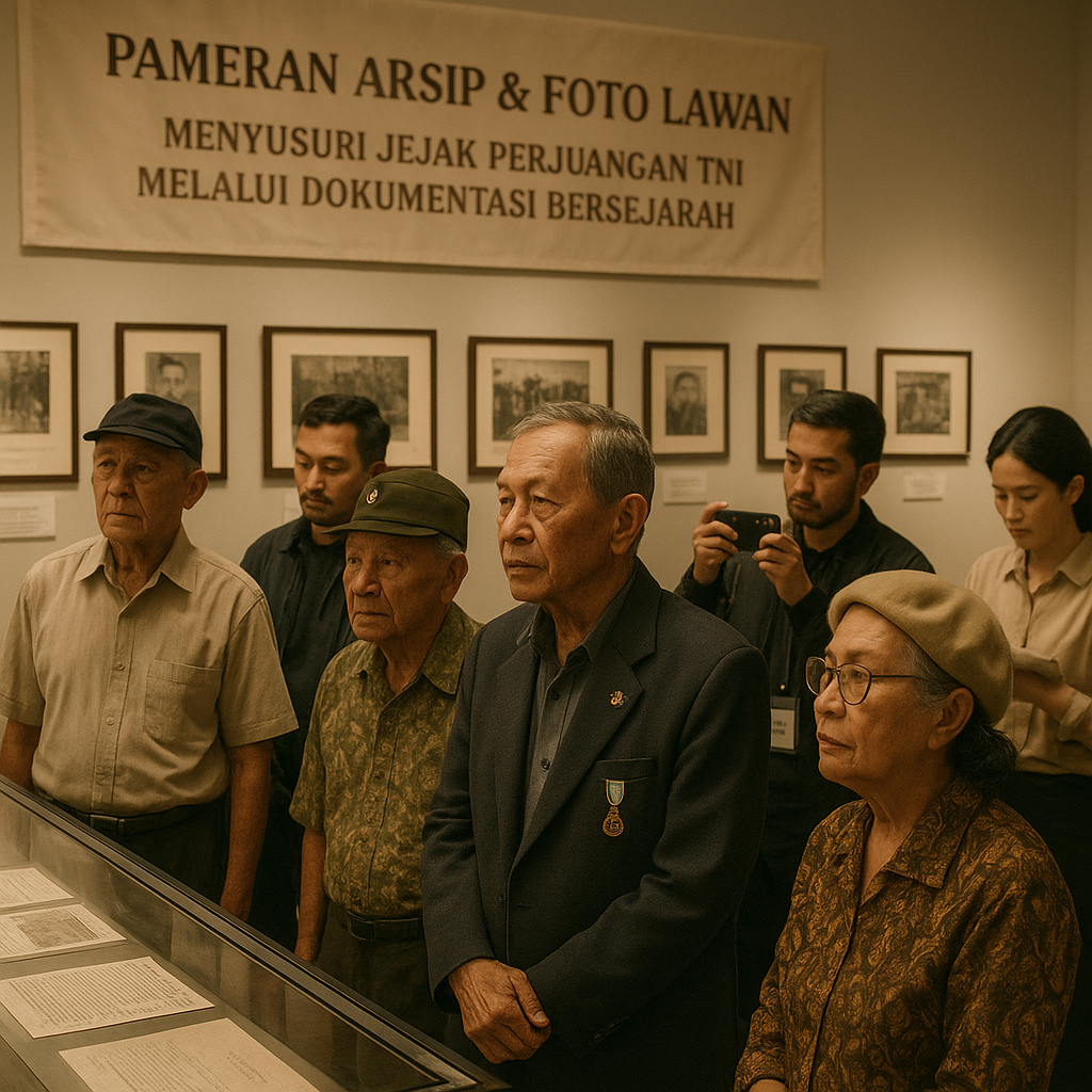 Pameran Arsip & Foto Lawan: Menyusuri Jejak Perjuangan TNI Melalui Dokumentasi Bersejarah