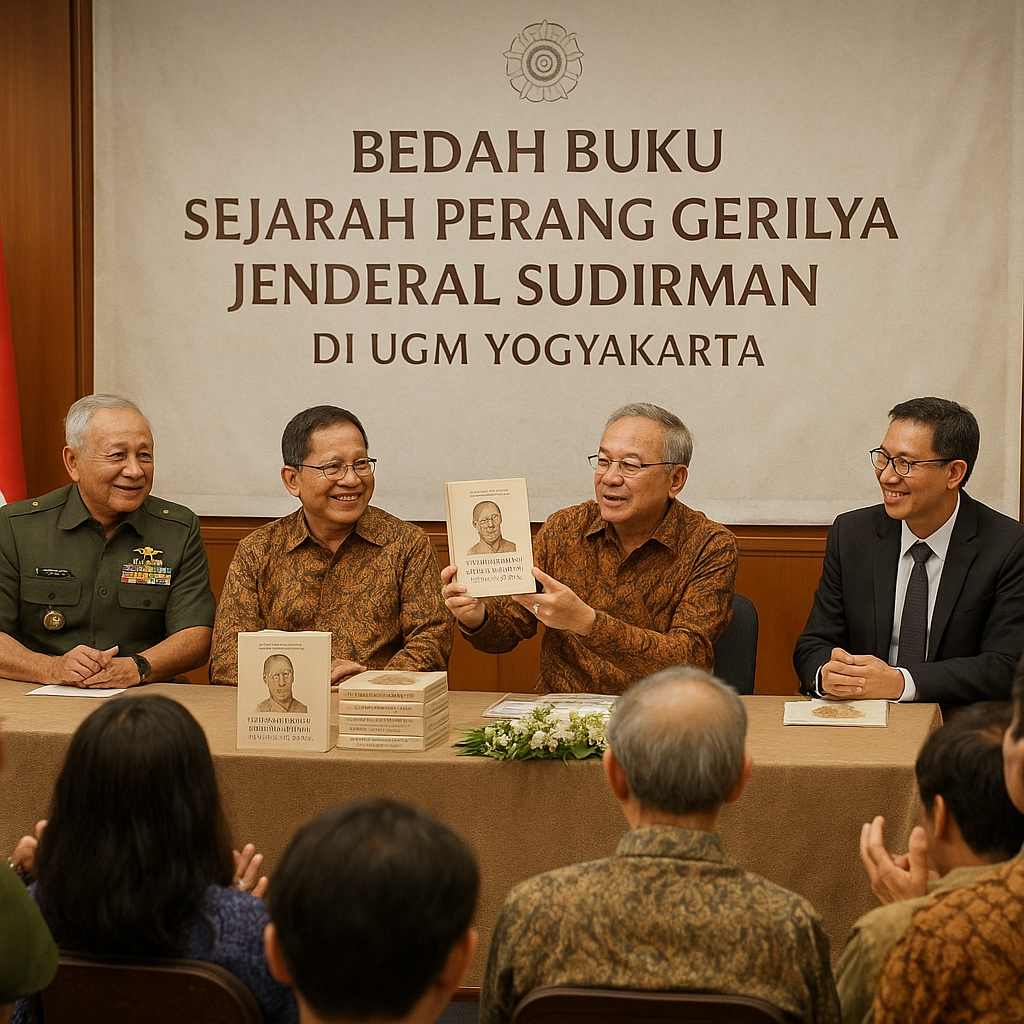Bedah Buku Sejarah Perang Gerilya Jenderal Sudirman di UGM Yogyakarta