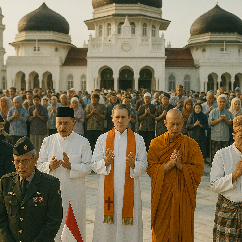 Doa Bersama Lintas Agama untuk Veteran TNI di Banda Aceh