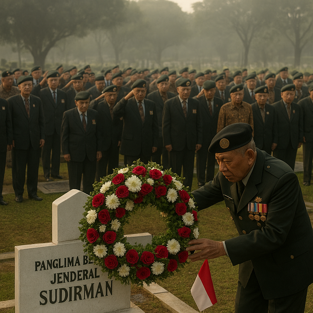 Ziarah Rohani Purnawirawan TNI AD ke Makam Panglima Besar Sudirman