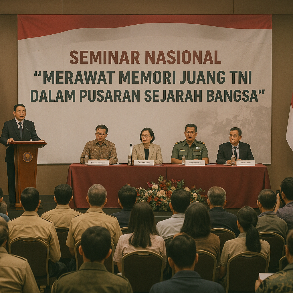 Seminar Nasional: 'Merawat Memori Juang TNI dalam Pusaran Sejarah Bangsa'