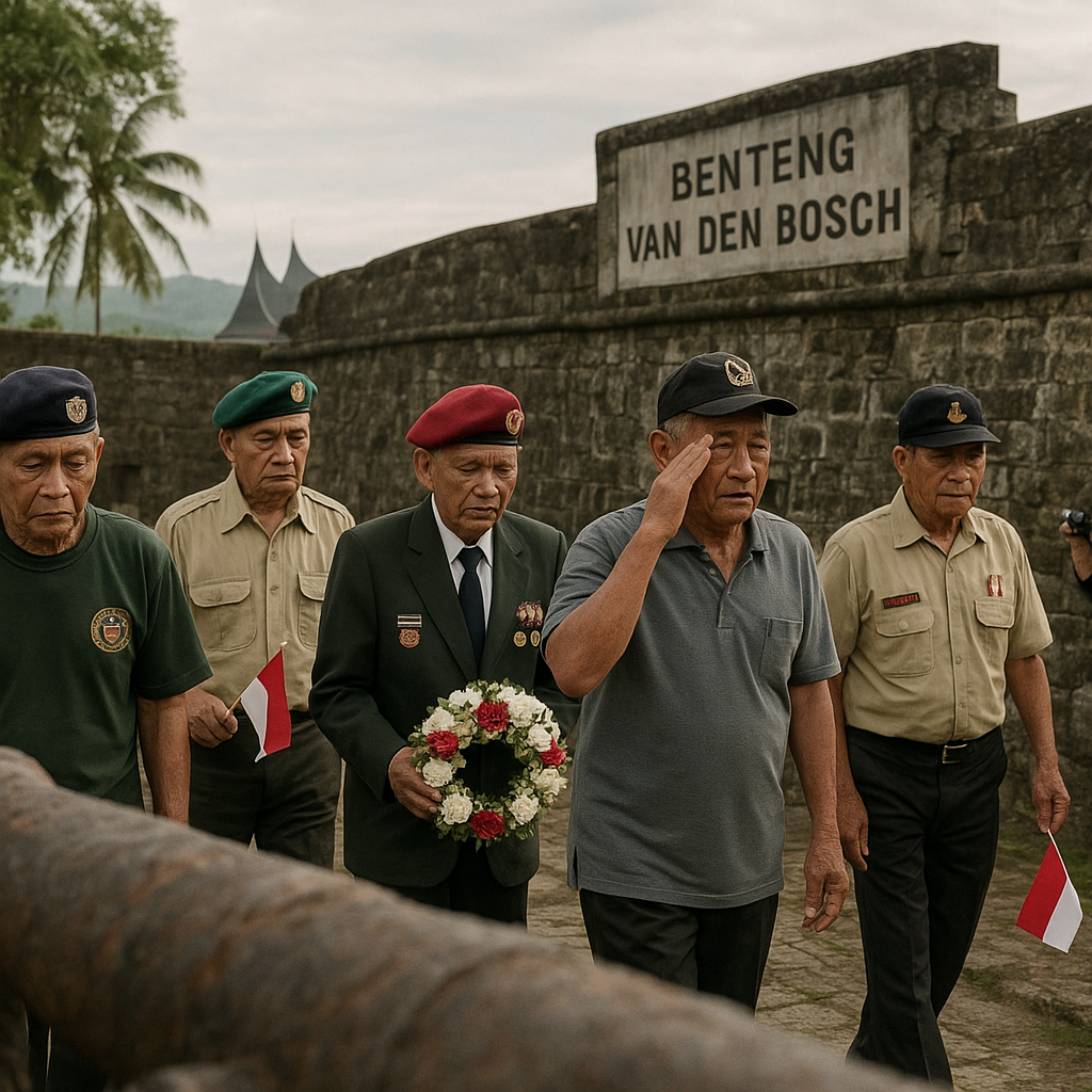 Wisata Sejarah Benteng Van den Bosch: Purnawirawan Napak Tilas Jejak Perjuangan di Sumatera Barat