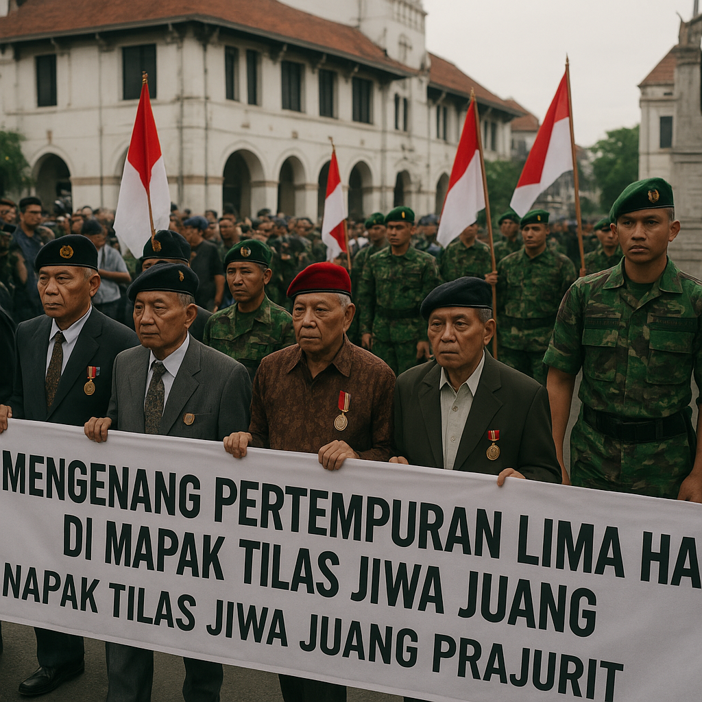 Mengenang Pertempuran Lima Hari di Semarang: Napak Tilas Jiwa Juang Prajurit