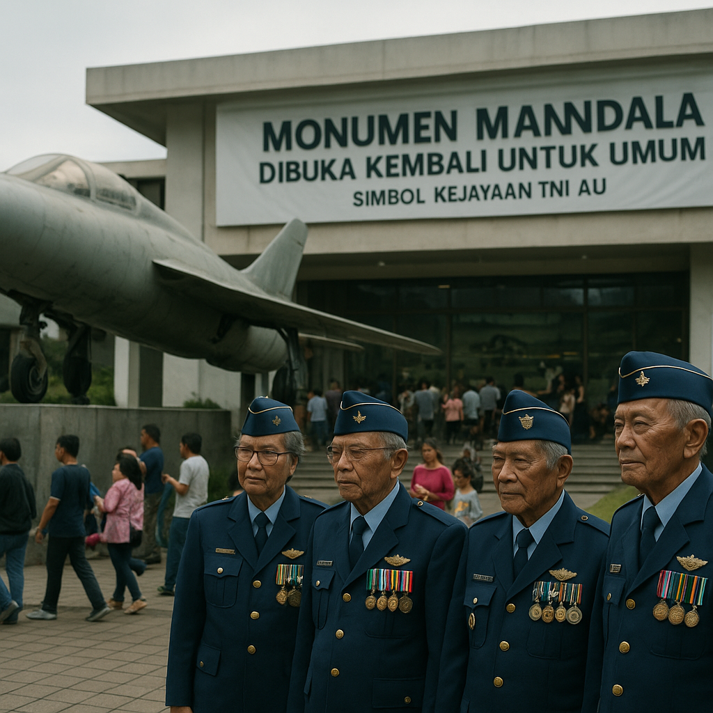 Monumen Mandala Dibuka Kembali untuk Umum, Simbol Kejayaan TNI AU