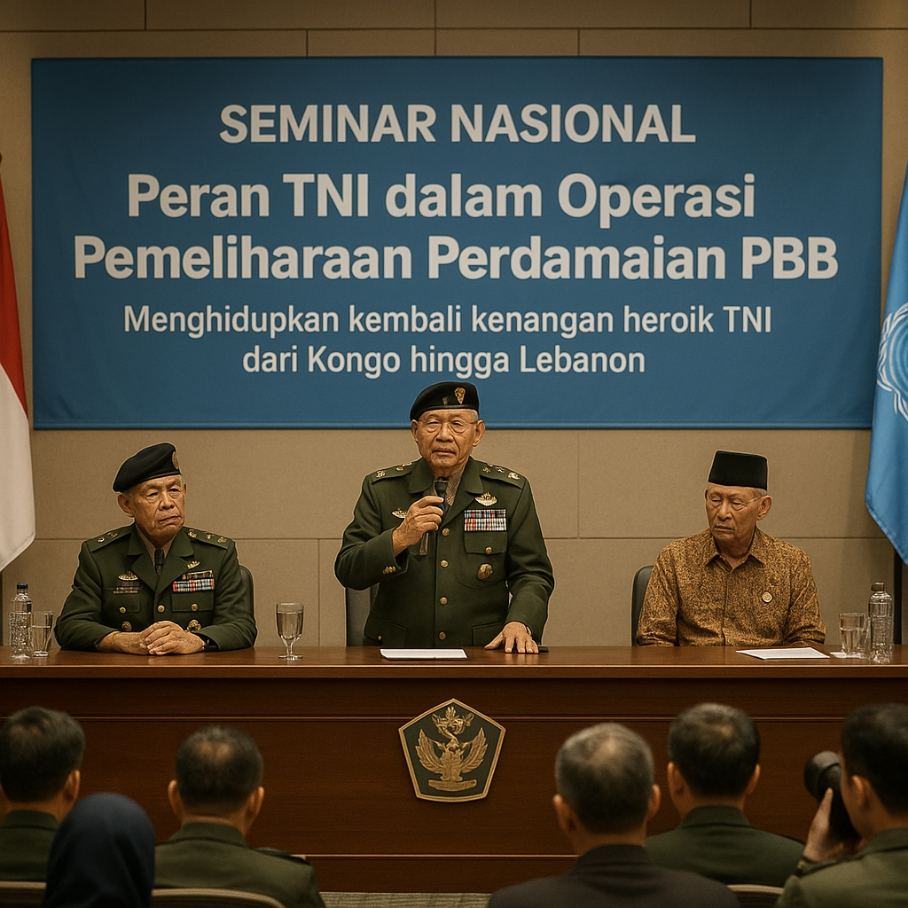 Seminar Nasional Peran TNI dalam Operasi Pemeliharaan Perdamaian PBB