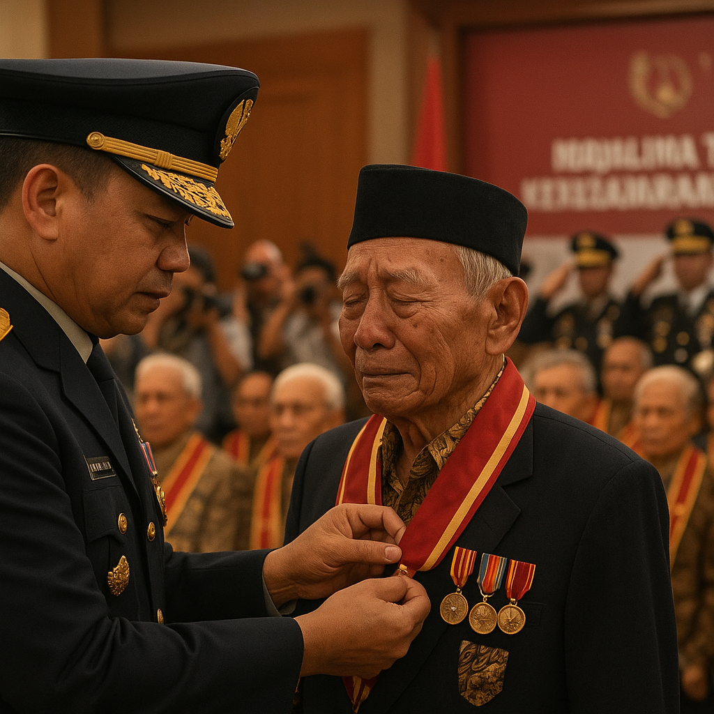 Panglima TNI Beri Penghargaan Kehormatan kepada 50 Veteran Perang Kemerdekaan