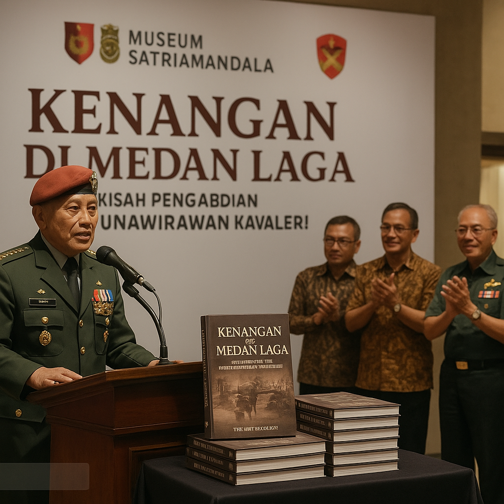 Peluncuran Buku "Kenangan di Medan Laga" Kisah Pengabdian Purnawirawan Kavaleri