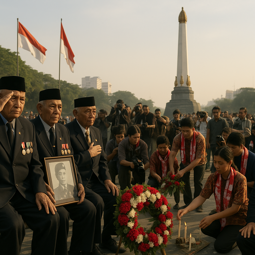 Peringatan 79 Tahun Pertempuran Surabaya: Mengenang Arek-Arek Suroboyo yang Berjuang