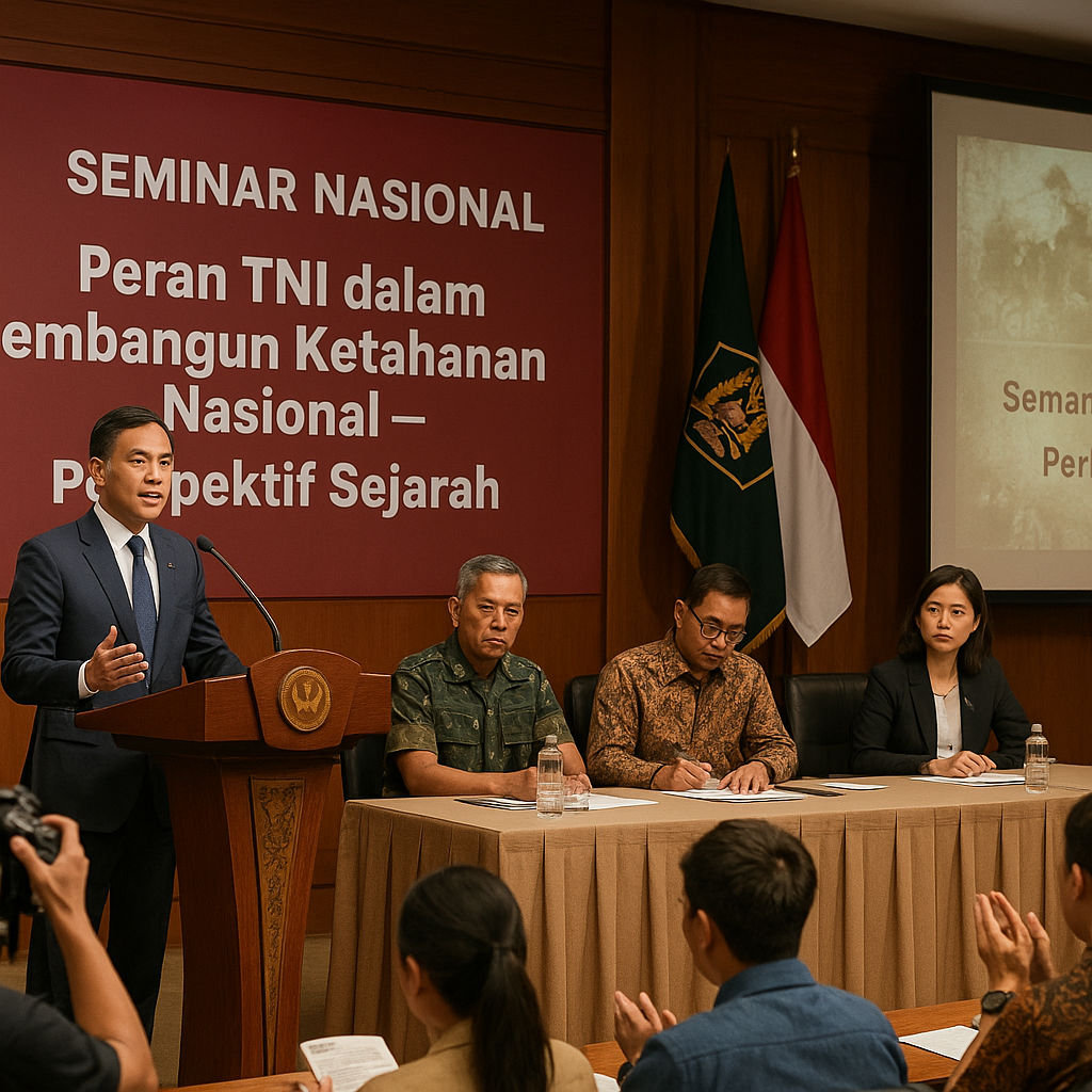 Seminar Nasional Peran TNI dalam Membangun Ketahanan Nasional: Perspektif Sejarah