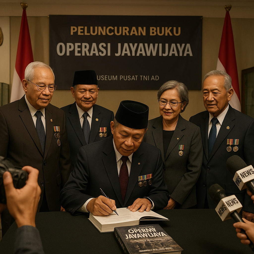 Peluncuran Buku 'Operasi Jayawijaya' Mengupas Perjuangan Pembebasan Irian Barat