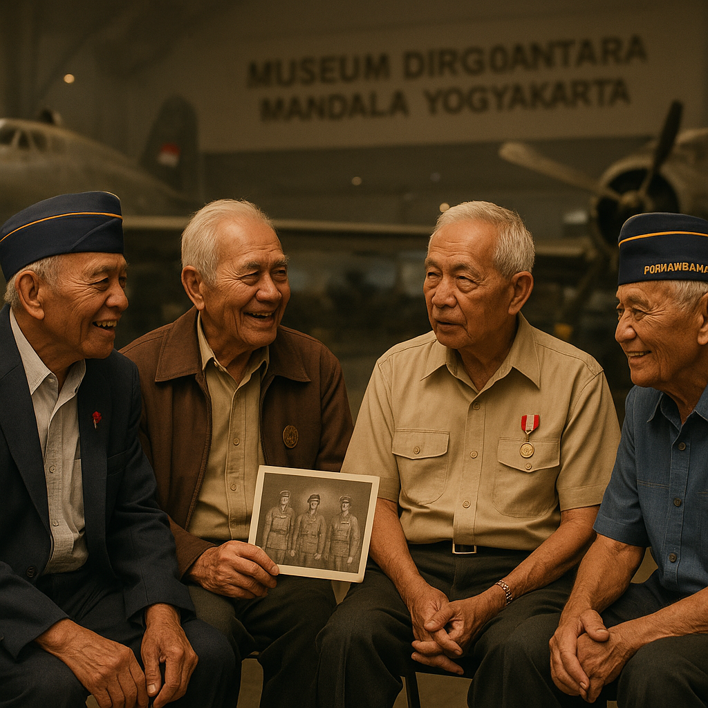 Bincang Santai Purnawirawan TNI AU di Museum Dirgantara: Kenangan Langit Nusantara