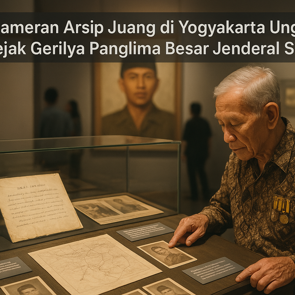 Pameran Arsip Juang di Yogyakarta Ungkap Jejak Gerilya Panglima Besar Jenderal Soedirman