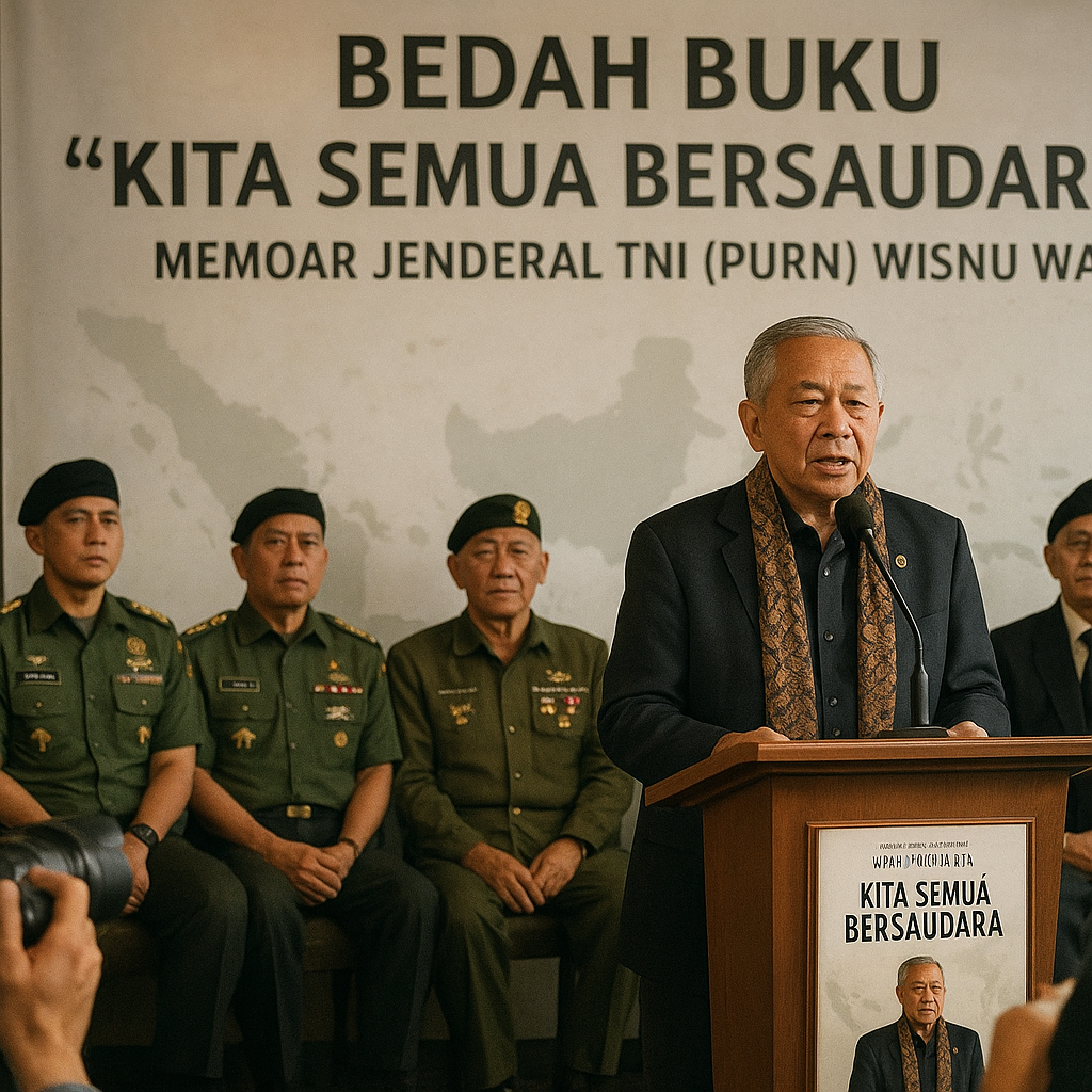 Bedah Buku 'Kita Semua Bersaudara': Memoar Jenderal TNI tentang Tugas di Perbatasan
