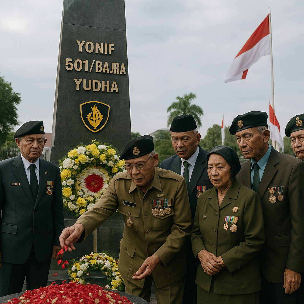 Reuni Akbar Batalyon Infanteri 501/Bajra Yudha, Kenang Perjuangan di Timor Timur