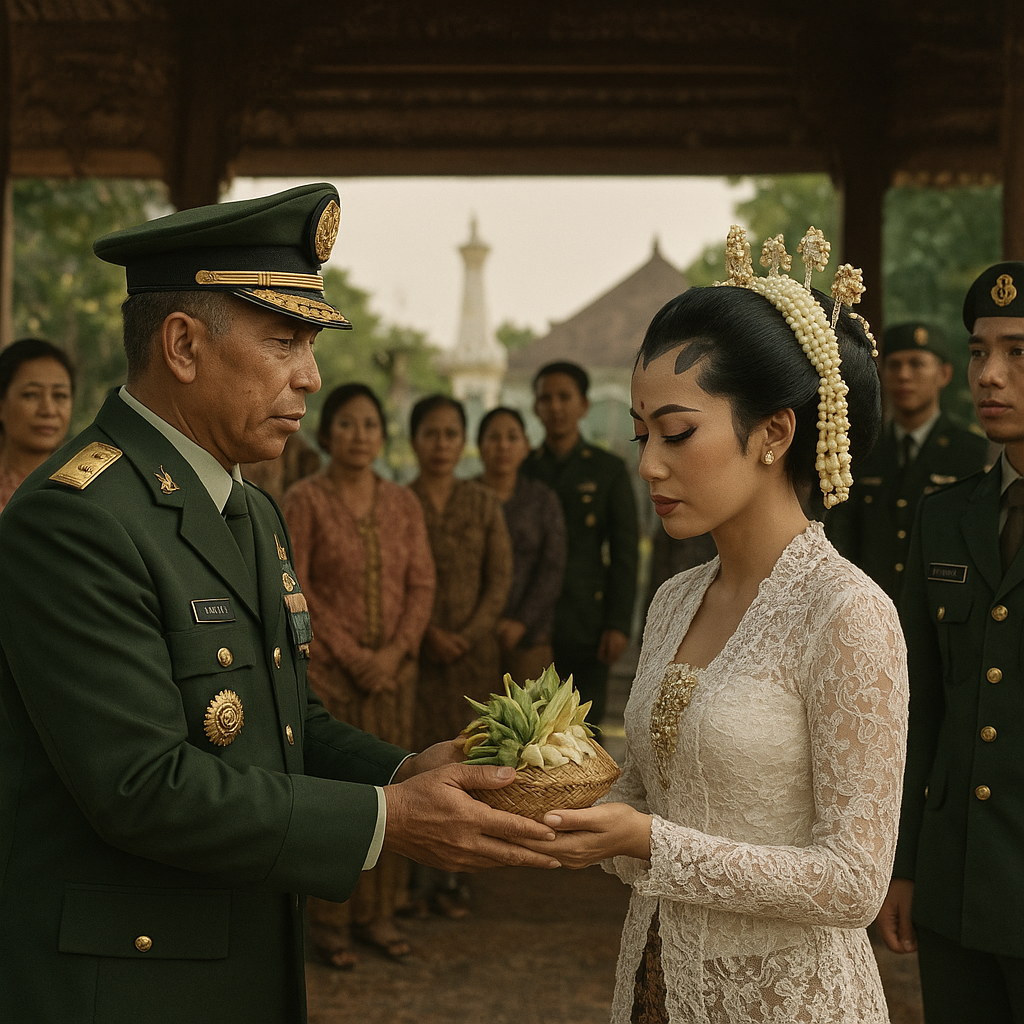 Tradisi 'Ngunduh Mantu' Prajurit TNI AD di Yogyakarta, Perpaduan Budaya Jawa dan Militer