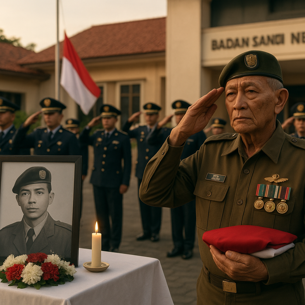 Peringatan Hari Sandi Negara, Badan Sandi Negara TNI Kenang Jasa Kapten Czi Iswahyudi
