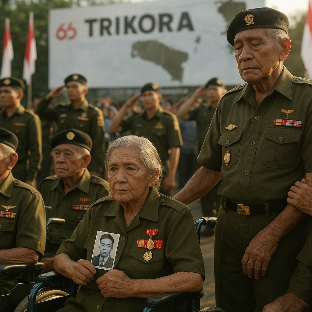 Peringatan 65 Tahun Trikora, Veteran Mengenang Pengabdian di Papua