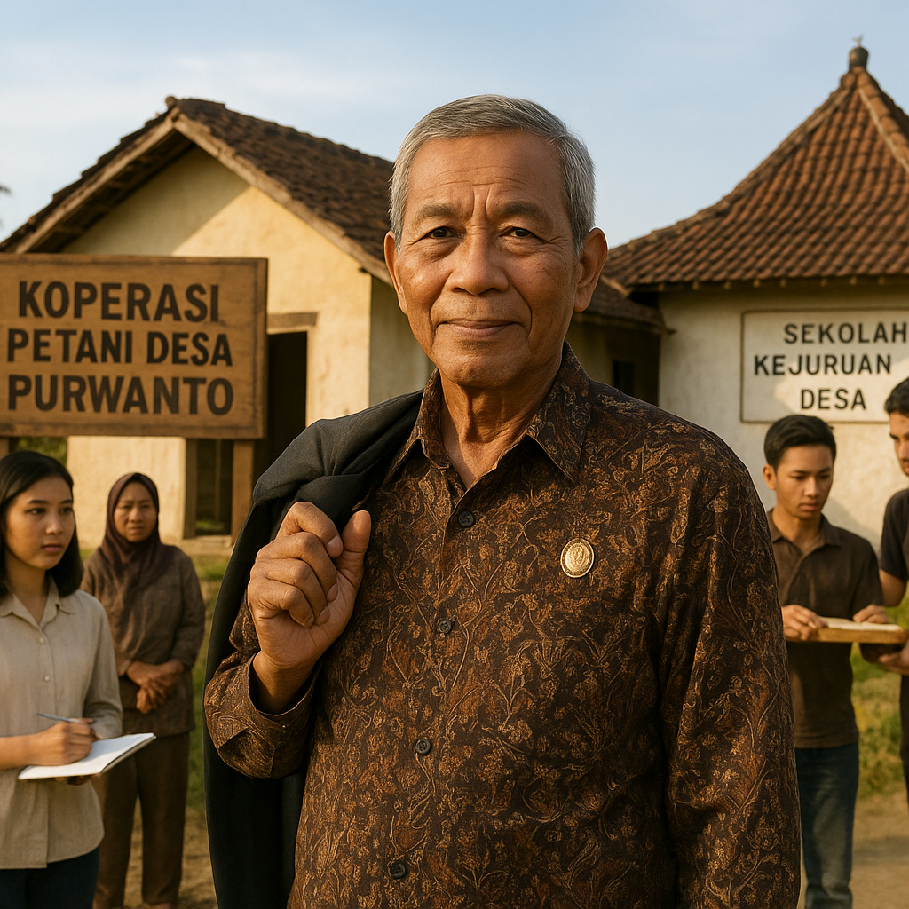 Kisah Purnawirawan Letkol Purwanto: Dari Operasi Seroja hingga Membangun Desa