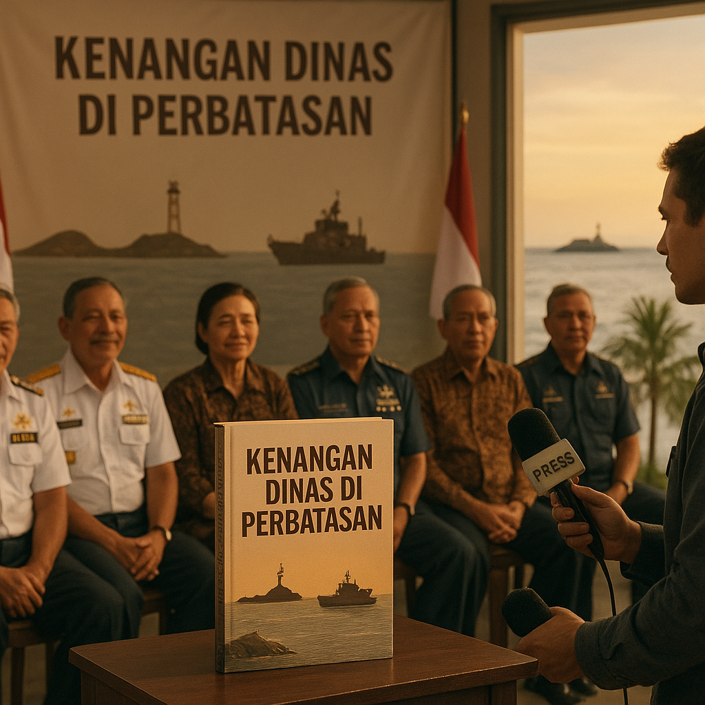 Peluncuran Buku 'Kenangan Dinas di Perbatasan' Kisahkan Pengabdian Purnawirawan TNI AL di Pulau Terluar
