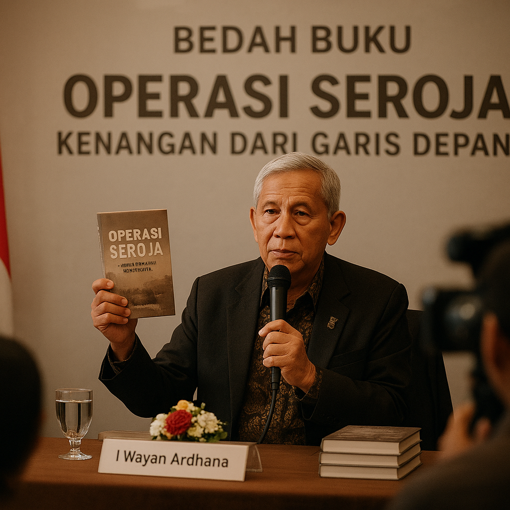 Bedah Buku 'Operasi Seroja: Kenangan dari Garis Depan' oleh Purnawirawan Pelaku