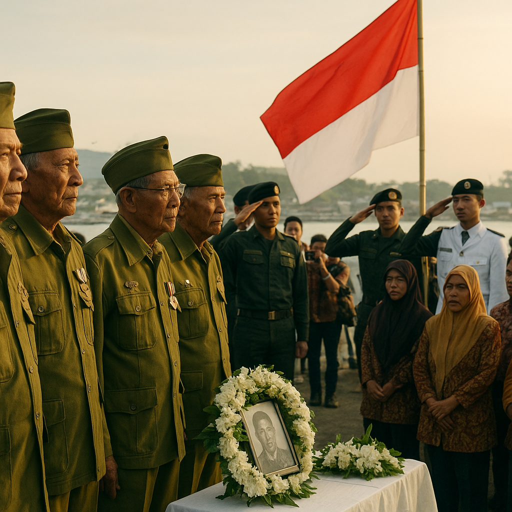 Upacara Penghormatan untuk Veteran Pejuang Trikora di Ambon, Kisah Pengorbanan di Medan Papua