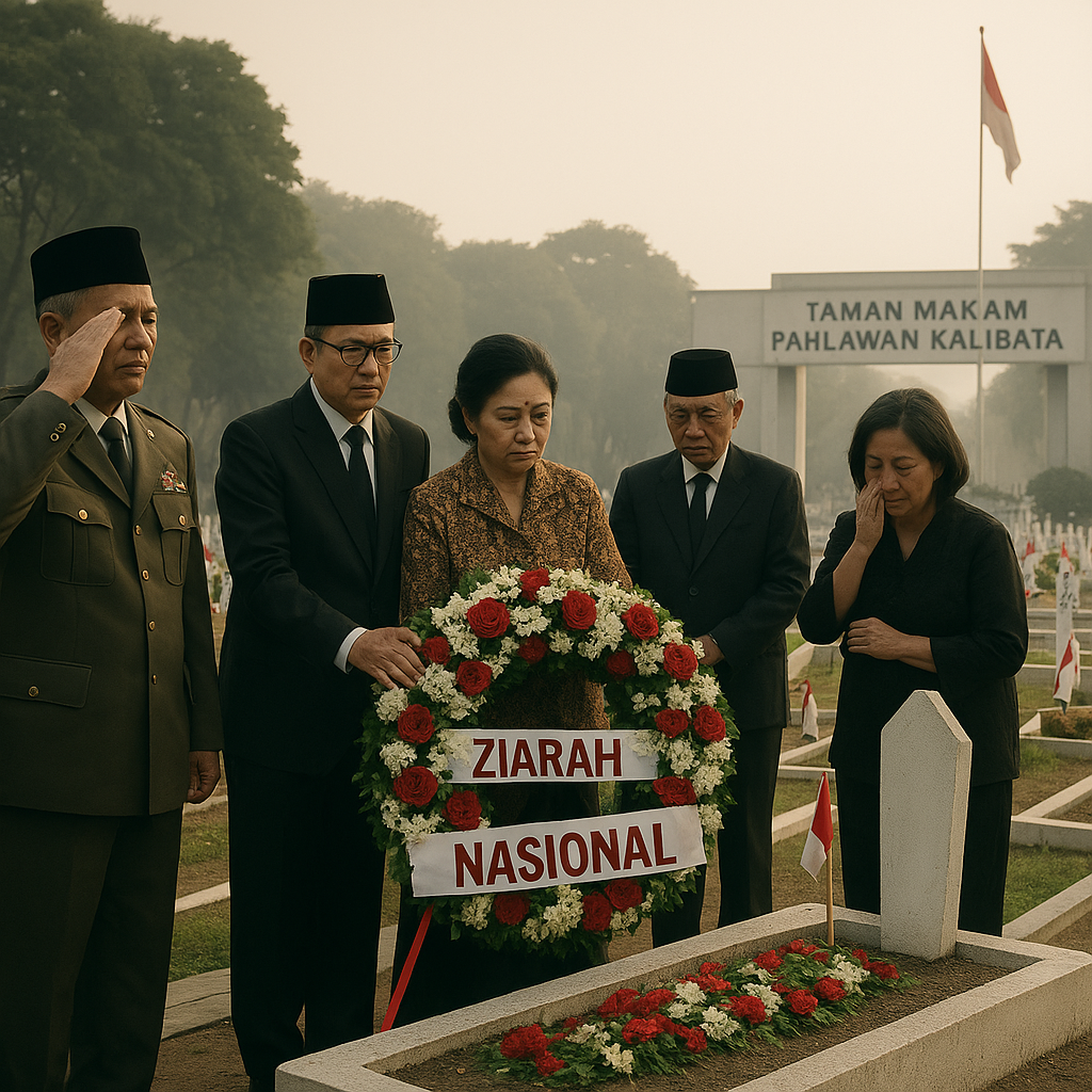 Ziarah Nasional ke Taman Makam Pahlawan Kalibata, Kenangan Akan Jasa Para Pendiri Bangsa