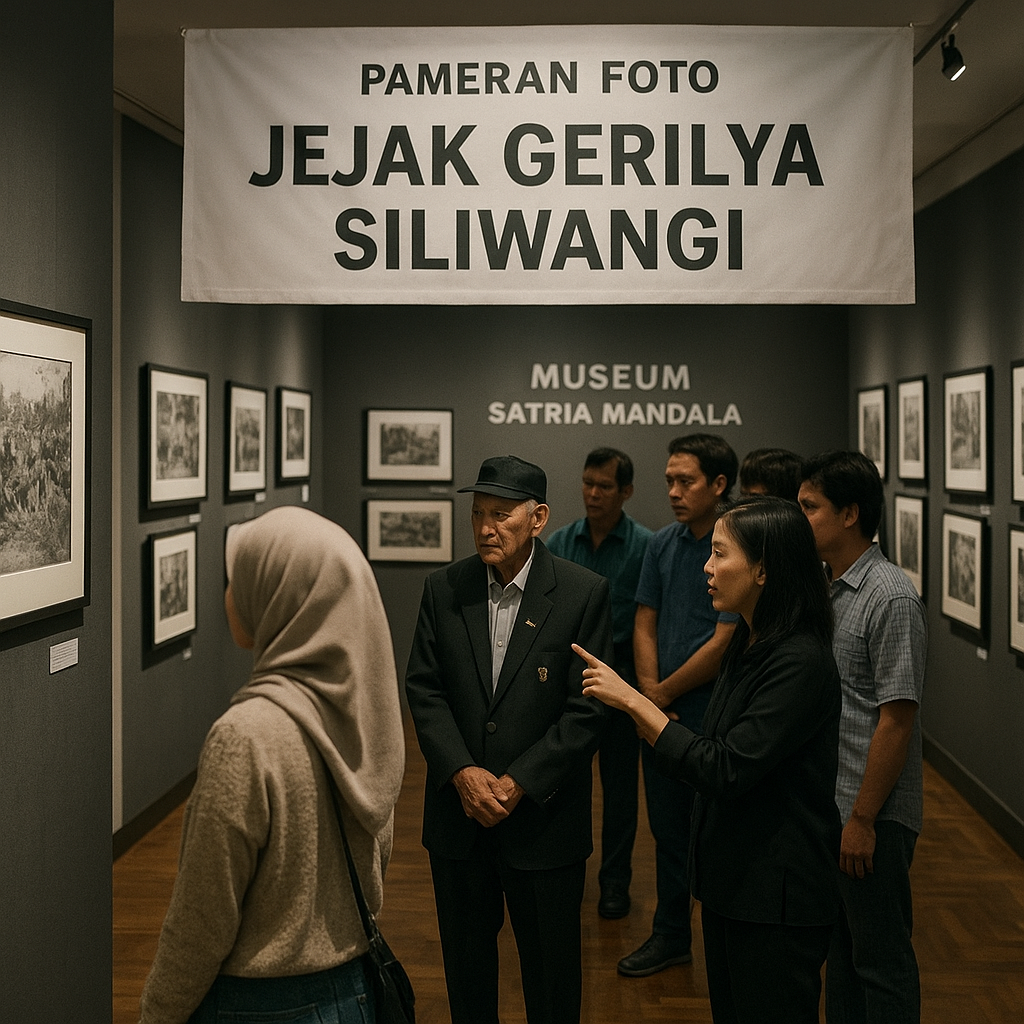Pameran Foto “Jejak Gerilya Siliwangi” di Museum Satria Mandala