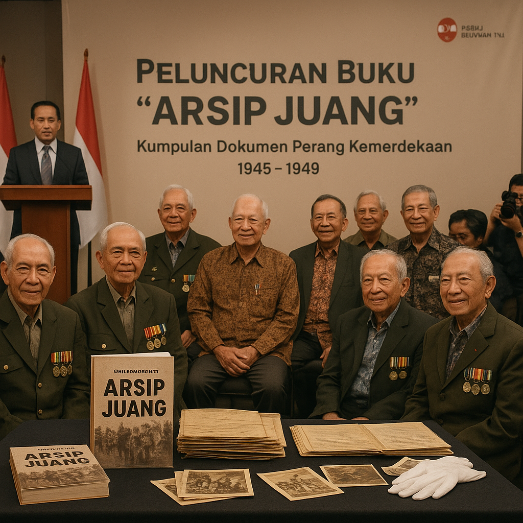 Peluncuran Buku 'Arsip Juang' Merangkum Dokumen Perang Kemerdekaan