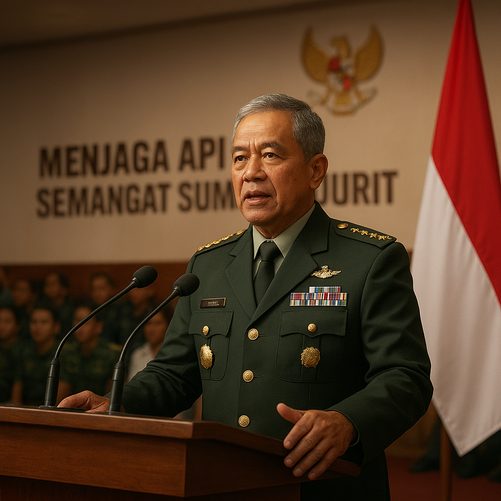Ceramah Kebangsaan oleh Purnawirawan Jenderal TNI: 'Menjaga Api Semangat Sumpah Prajurit'