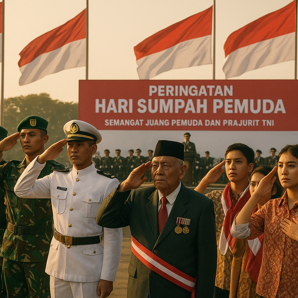 Peringatan Hari Sumpah Pemuda: Semangat Juang Pemuda dan Prajurit TNI