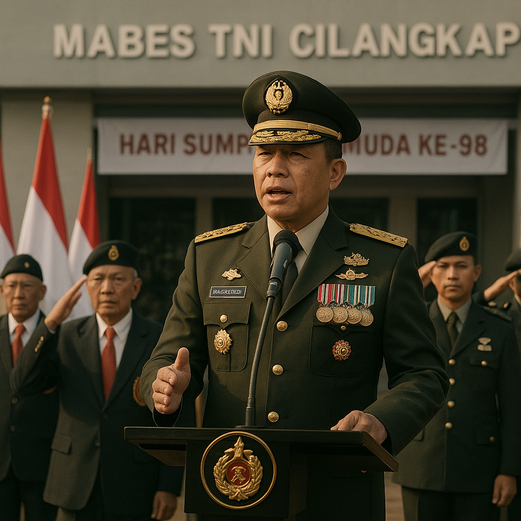 Hari Sumpah Pemuda ke-98 di Lingkungan TNI: Renungan Sejarah dan Pengukuhan Nilai Kejuangan