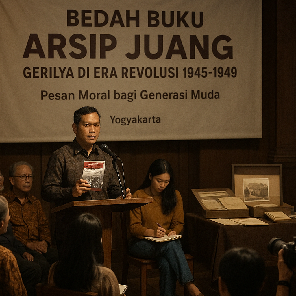 Bedah Buku Arsip Juang: Gerilya di Era Revolusi, Pesan Moral bagi Generasi Muda