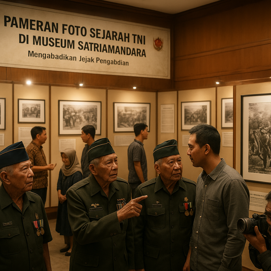 Pameran Foto Sejarah TNI di Museum Satriamandara, Mengabadikan Jejak Pengabdian