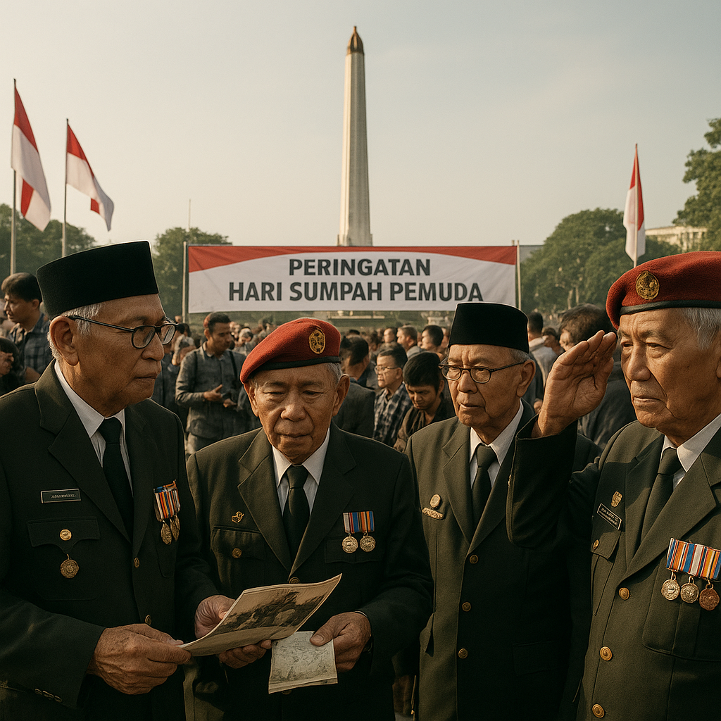Peringatan Hari Sumpah Pemuda: Prajurit Lanjutkan Semangat Pertempuran 10 November di Panggung Sejarah