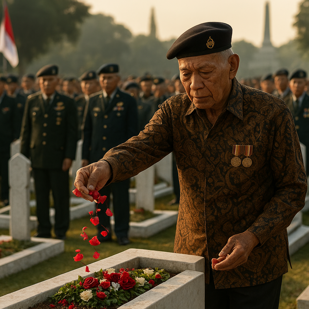 Purnawirawan TNI Ziarah ke TMP Kalibata Jelang Hari Pahlawan