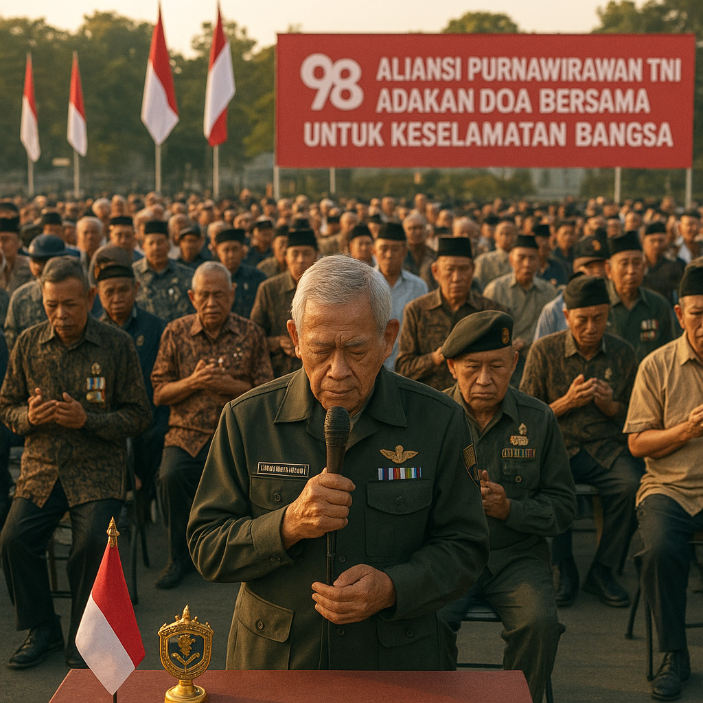 Aliansi Purnawirawan TNI Adakan Doa Bersama untuk Keselamatan Bangsa di Hari Sumpah Pemuda