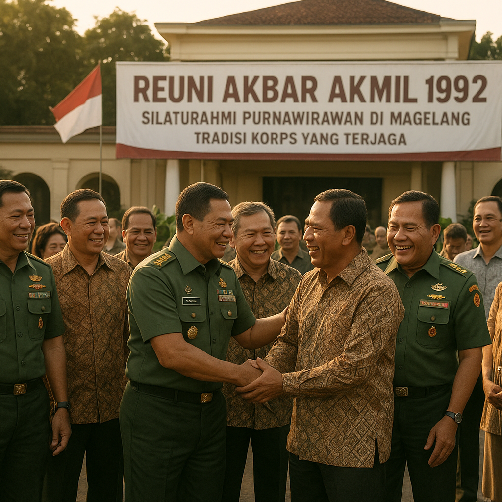 Reuni Akbar Akmil 1992: Silahturahmi Purnawirawan di Magelang, Tradisi Korps yang Terjaga